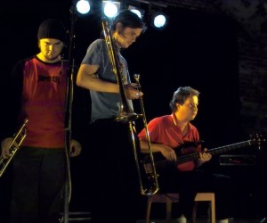 Verneri, Ilmari ja Pekka Pohjola (Viapori Jazz 2004, F.Stén)